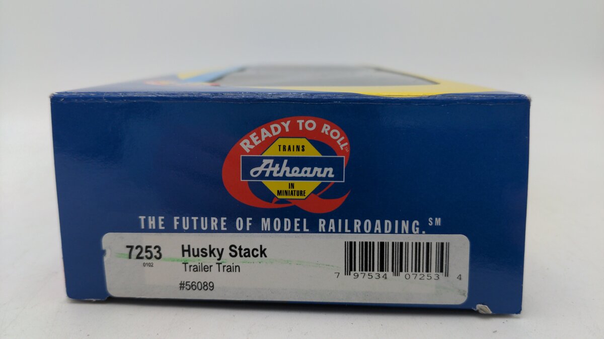 Athearn 7253 HO DTTX Trailer Train Husky Stack #56089 LN/Box