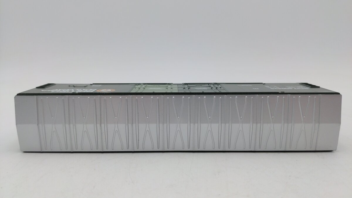 Atlas 1756-3 HO Scale BC Rail Evans Double Plug Door Box Car #800435 EX/Box