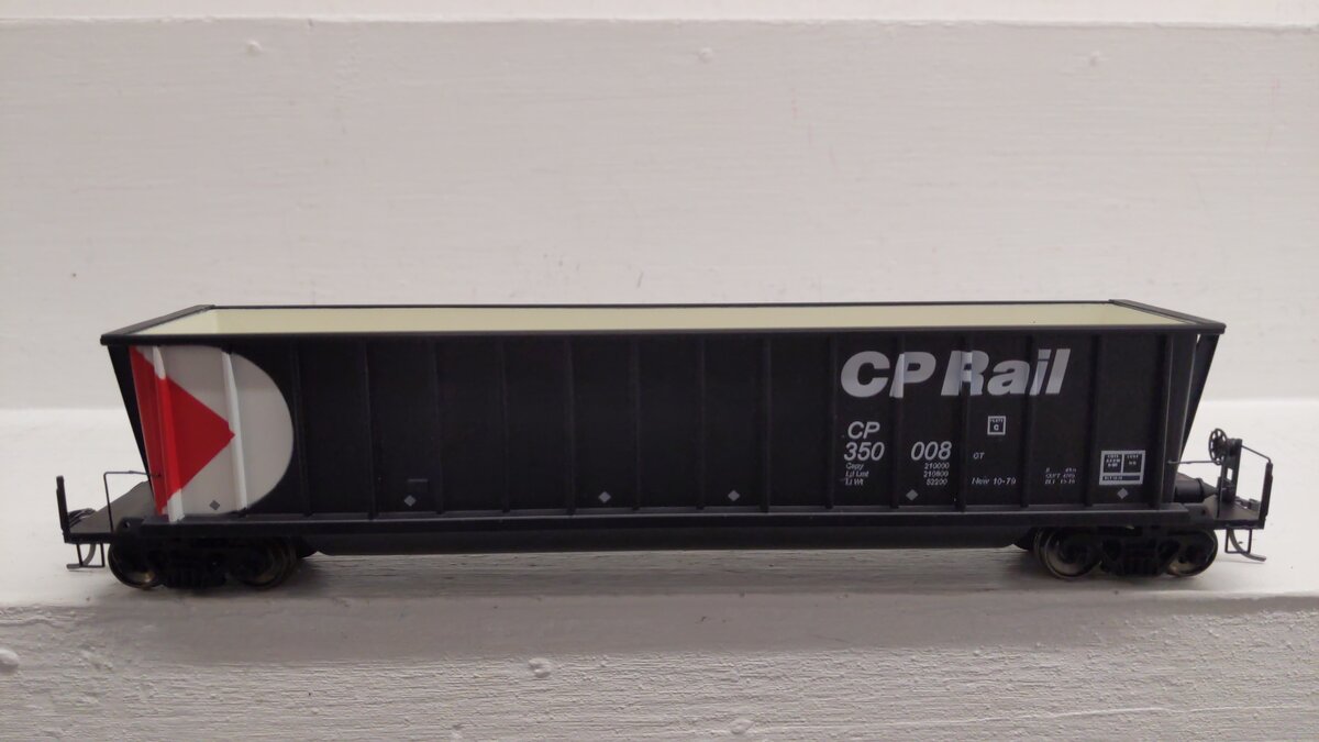 InterMountain 47101-49 HO Scale Canadian Pacific Bathtub Gondola #350008 EX/Box