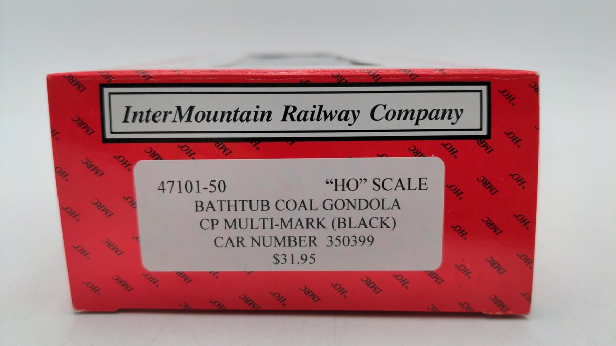 Intermountain 47101-50 HO Scale Canadian Pacific Rail Coal Gondola #350399 EX/Box