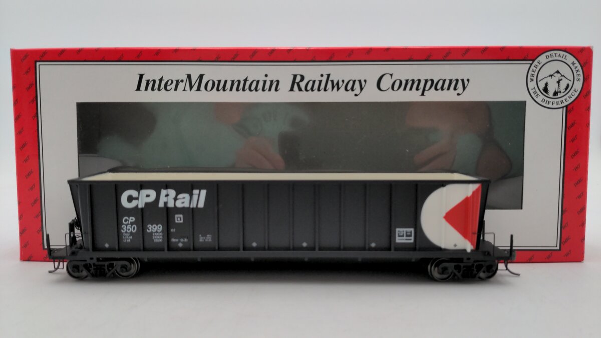 Intermountain 47101-50 HO Scale Canadian Pacific Rail Coal Gondola #350399 EX/Box