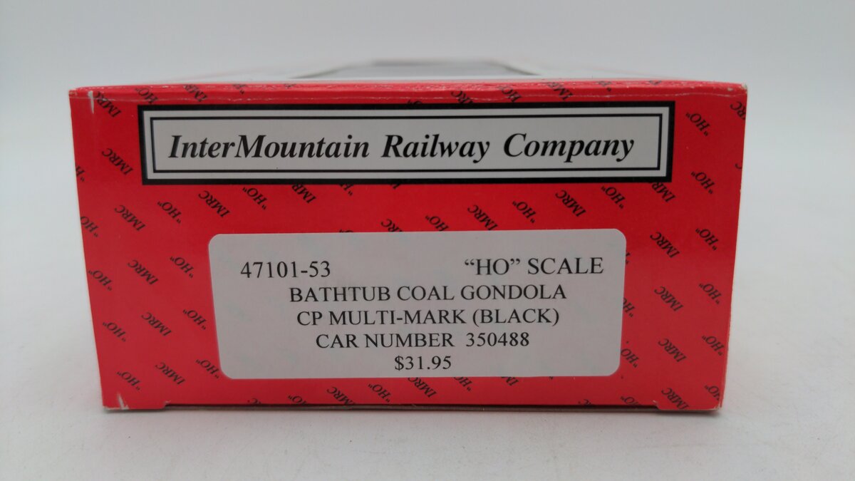 Intermountain 47101-53 HO Scale Canadian Pacific Bathtub Gondola #350488 EX/Box