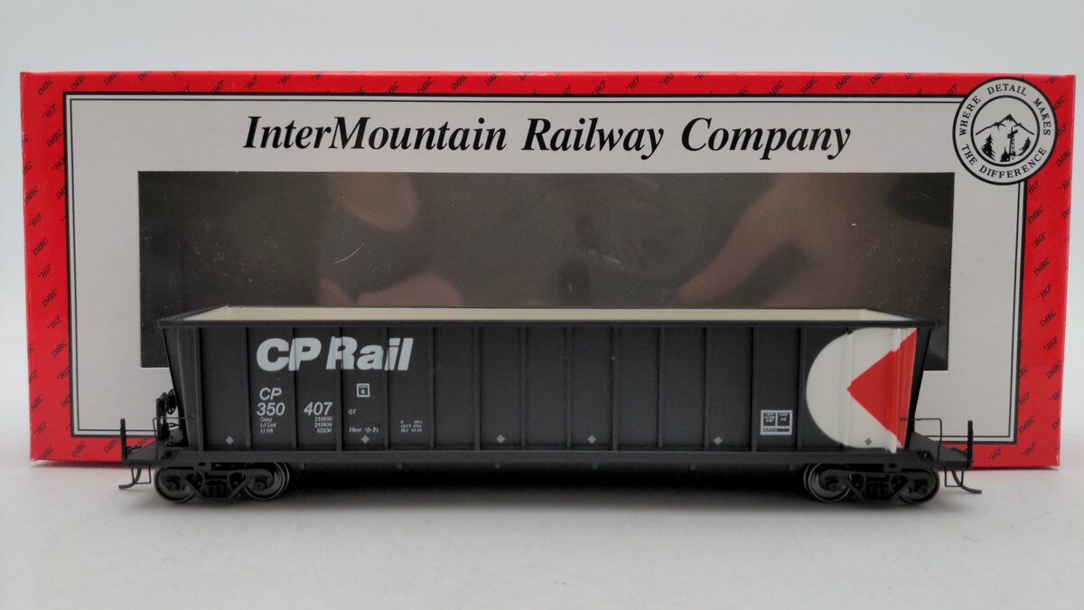 Intermountain 47101-51 HO Scale Canadian Pacific Bathtub Gondola #350407 EX/Box