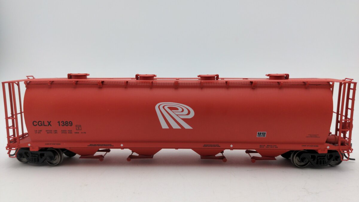 InterMountain 45219-06 HO Scale CGLX Cylindrical Hopper Car #1389 EX/Box