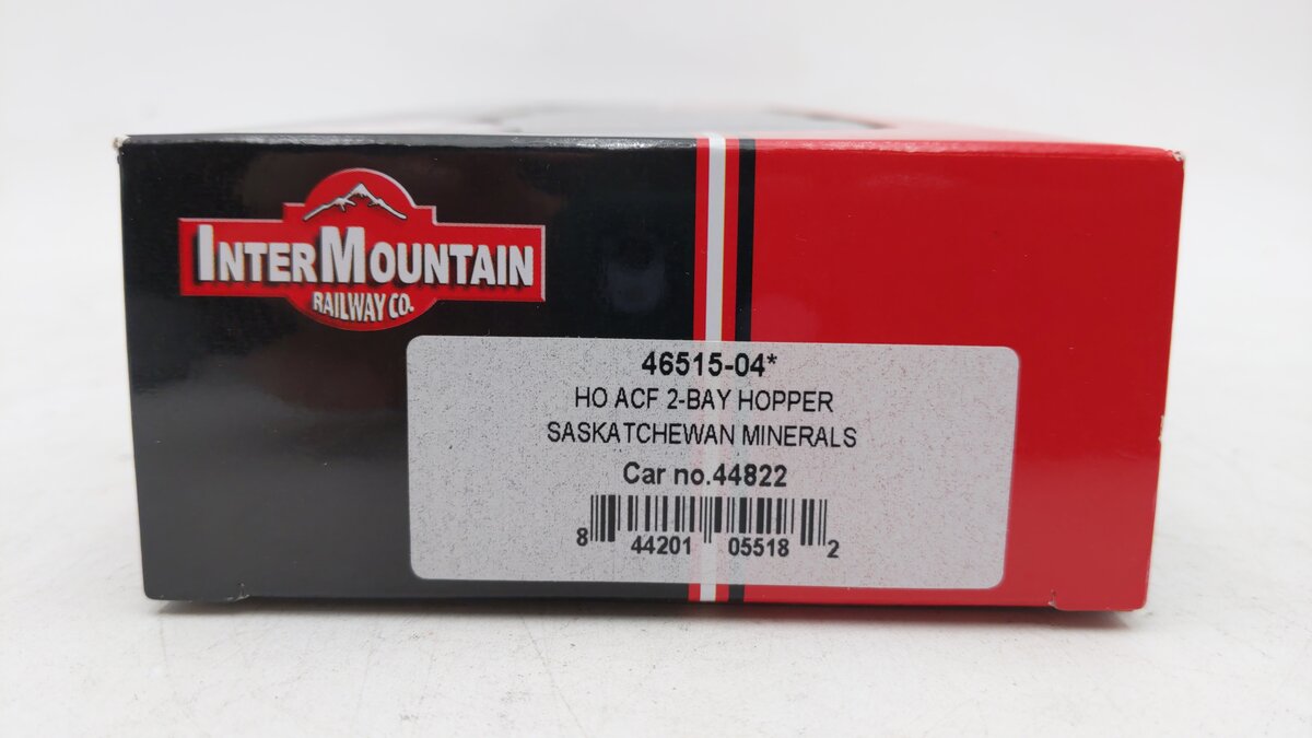 InterMountain 46515-04 HO ACFX ACF 2-Bay Center-Flow Covered Hopper Car #44822 LN/Box