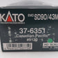Kato 37-6351 HO Scale Canadian Pacific EMD SD90/43MAC Diesel Locomotive #9120 LN/Box