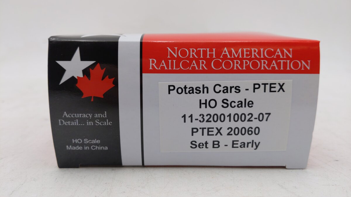 North American Railcar Corp 11-32001002-04 HO PETX Potash Hopper Car #20060 LN/Box