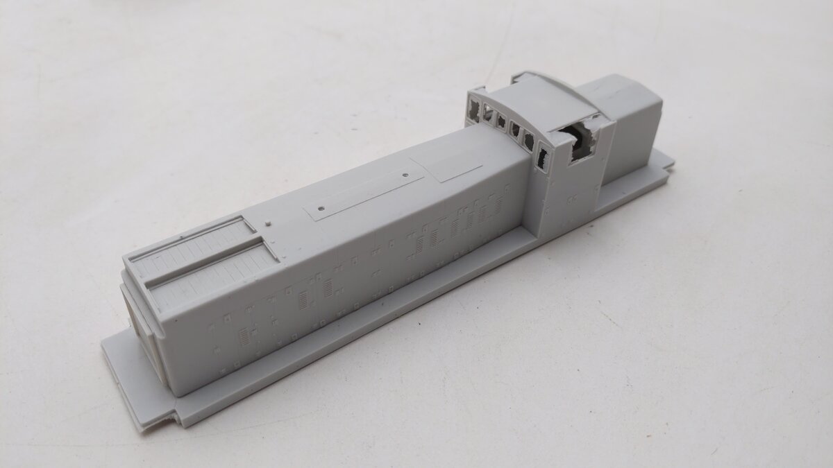 Point 1 Models P1HK-05 HO Undec. GMD-1 A-1-A 1986+ Body Diesel Locomotive Kit NIB