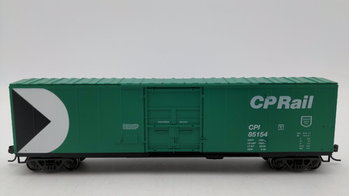 Proto 1000 920-237154 HO Scale CP Rail Newsprint Car #85154 EX/Box
