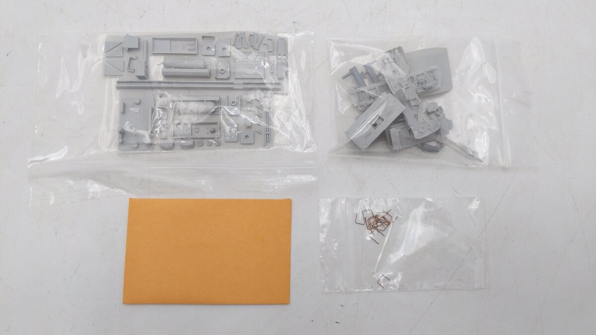 Point 1 Models P1HK-221 HO GMD SW1200RS Diesel Locomotive Kit (Undecorated) EX/Box