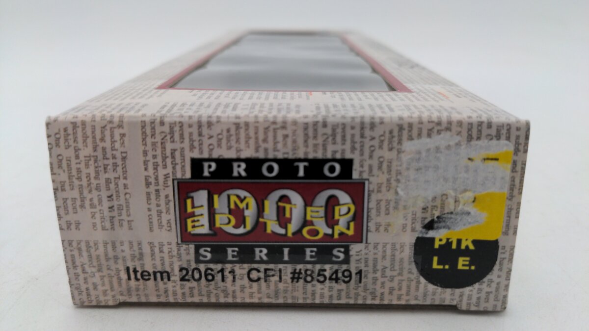 Proto 1000 20611 HO Scale Limited Edition Canadian Pacific Box Car #85491 LN/Box