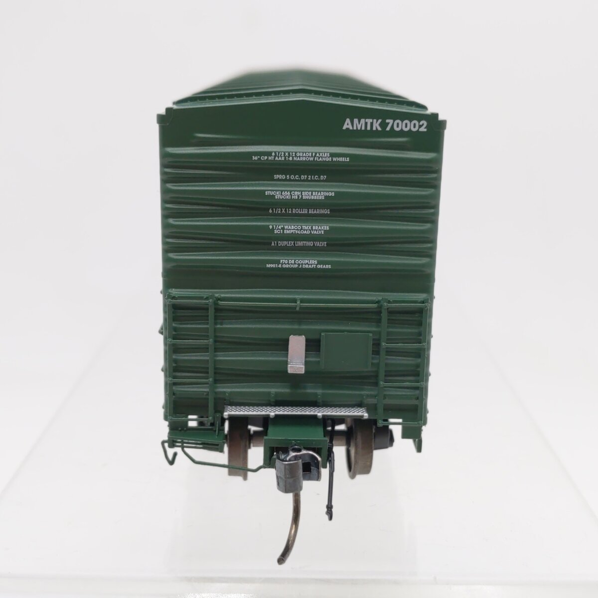 Rapido Trains 137006-1 HO Scale Amtrak Boxcar #70002 NIB