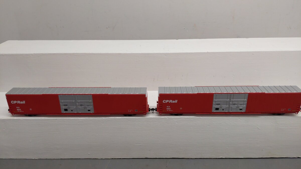 Walthers 932-23511 HO Canadian Pacific PS 86' Hi-Cube 4-Door Boxcars (Set of 2) LN/Box