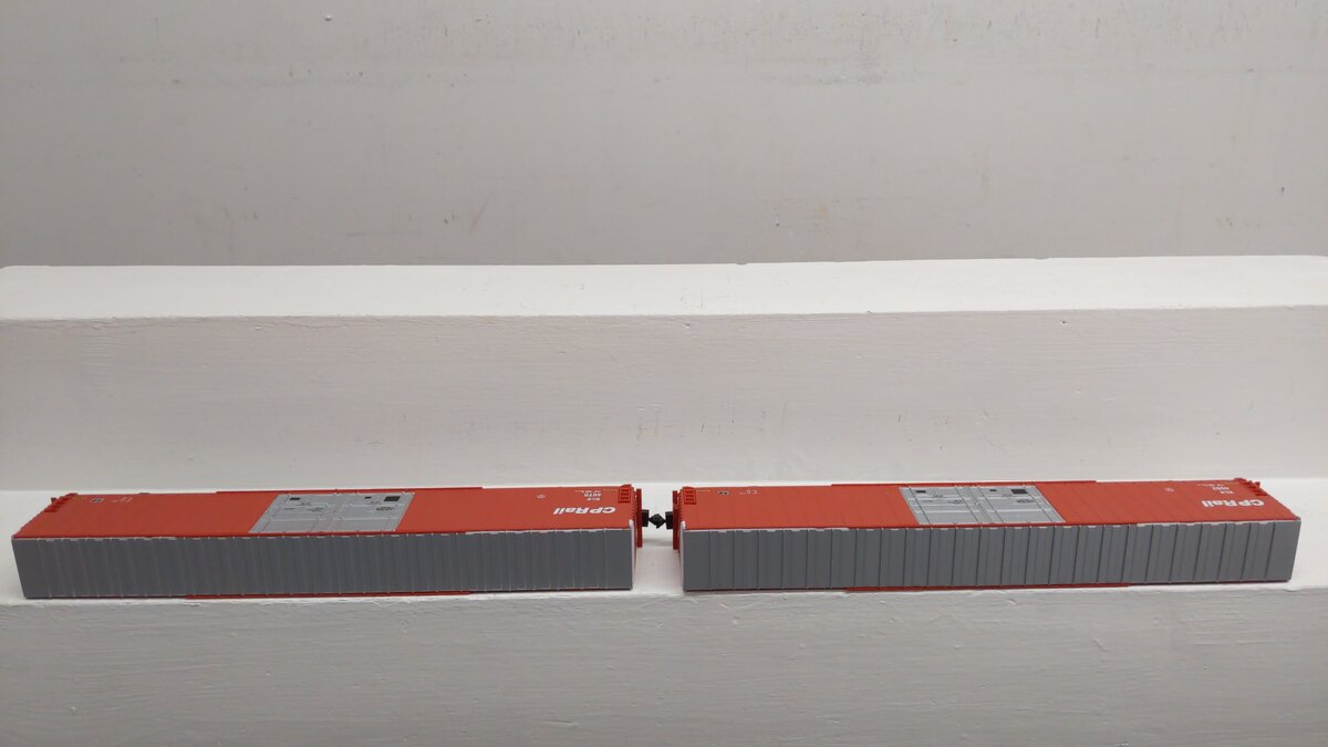 Walthers 932-23511 HO Canadian Pacific PS 86' Hi-Cube 4-Door Boxcars (Set of 2) LN/Box