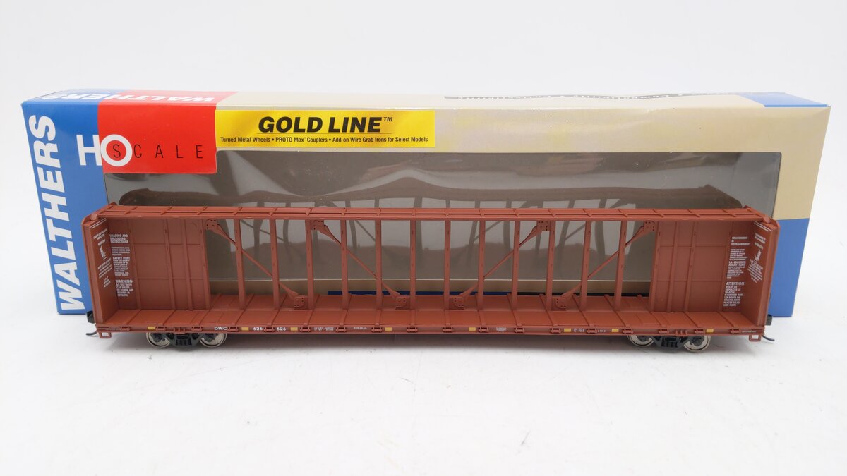 Walthers 932-41452 HO 72' Centerbeam Flat Car DWC #626526