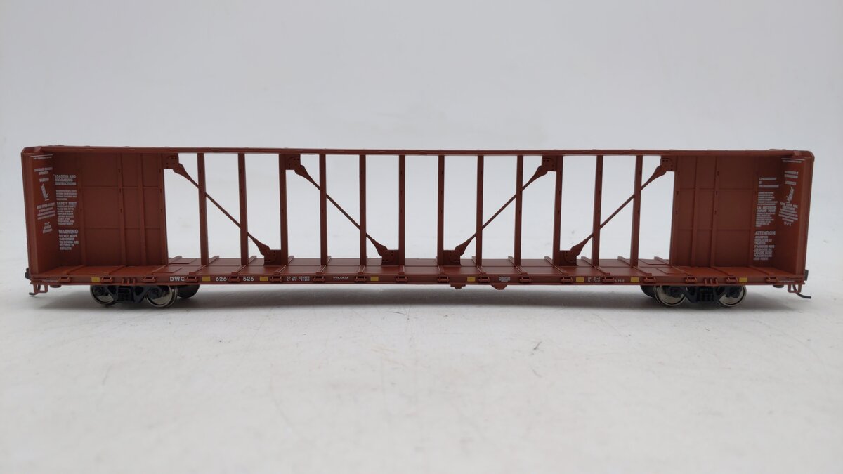 Walthers 932-41452 HO 72' Centerbeam Flat Car DWC #626526 NIB