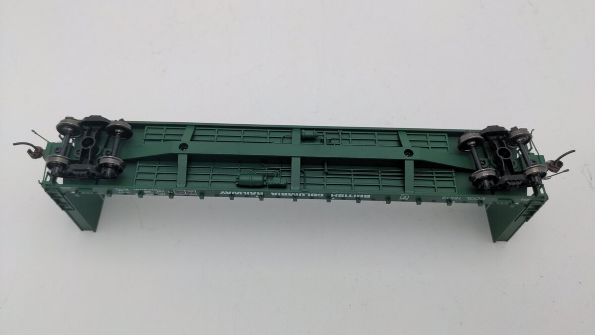 True Line Trains 302023 HO Scale British Columbia Railway Flat Car #18549 LN/Box