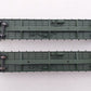 Walthers 932-240058 HO BC Rail Canadian 50' Bulkhead Flatcar (Set of 2)