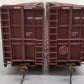 Walthers 932-24136 HO Scale SOO Line Centerbeam Flat Cars #600376/600387 EX/Box