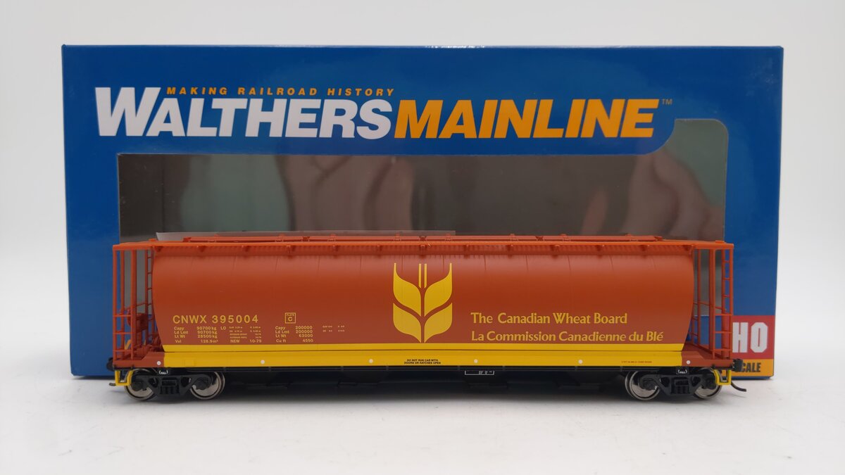 Walthers 910-7159 HO Scale CNWX Cylindrical Hopper Car #395004