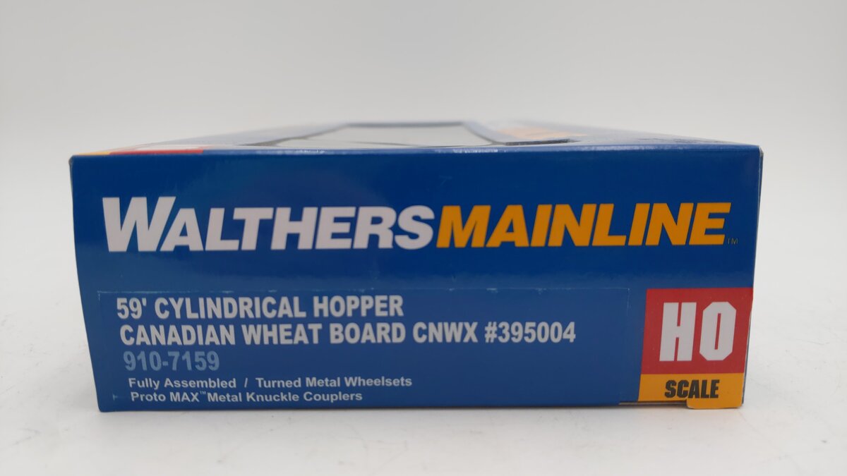 Walthers 910-7159 HO Scale CNWX Cylindrical Hopper Car #395004