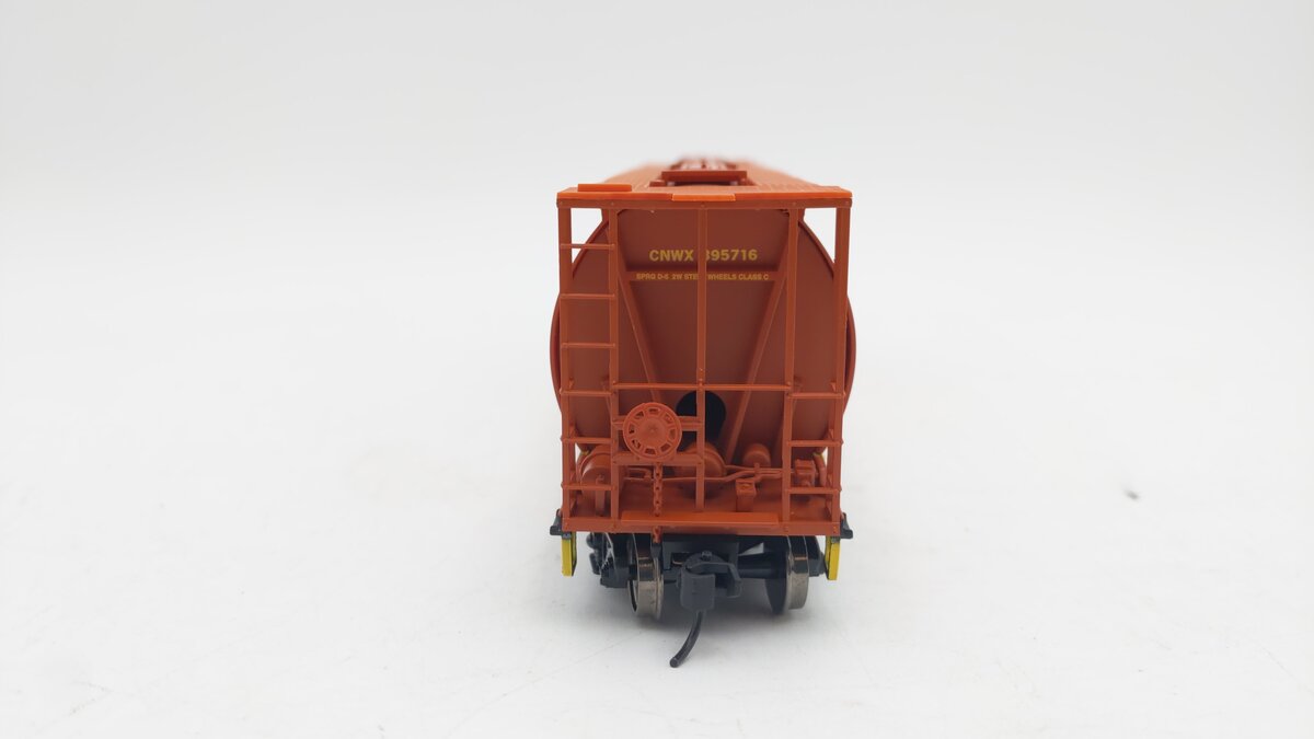 Walthers 910-7162 HO Scale CNWX Cylindrical Hopper Car #395716
