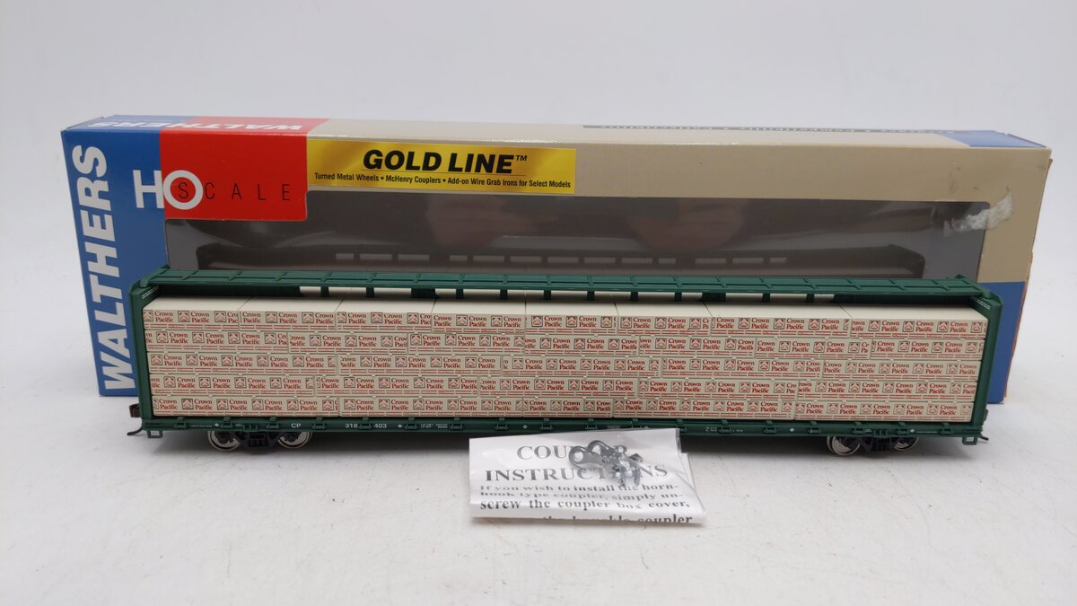 Walthers 932-4134 HO Canadian Pacific 72' Centerbeam Flat Car #318403 w/ Load LN/Box