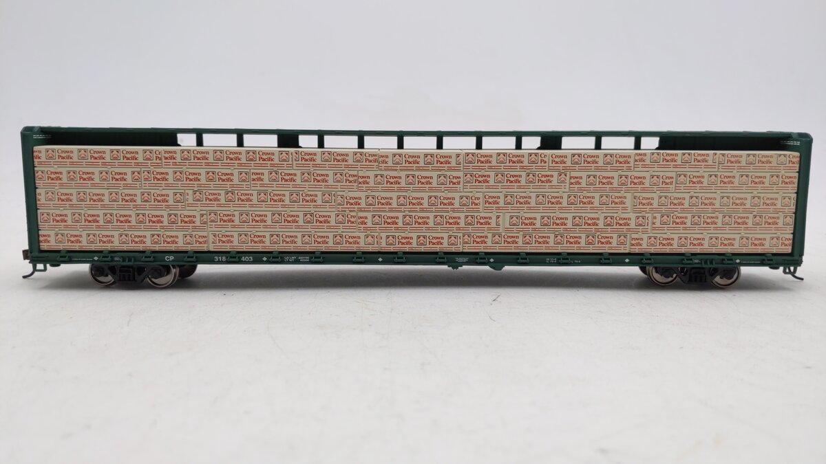 Walthers 932-4134 HO Canadian Pacific 72' Centerbeam Flat Car #318403 w/ Load LN/Box