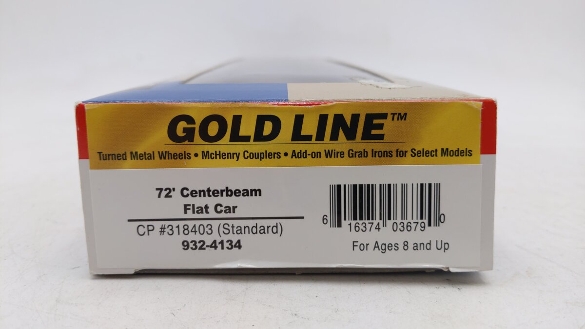 Walthers 932-4134 HO Canadian Pacific 72' Centerbeam Flat Car #318403 w/ Load LN/Box