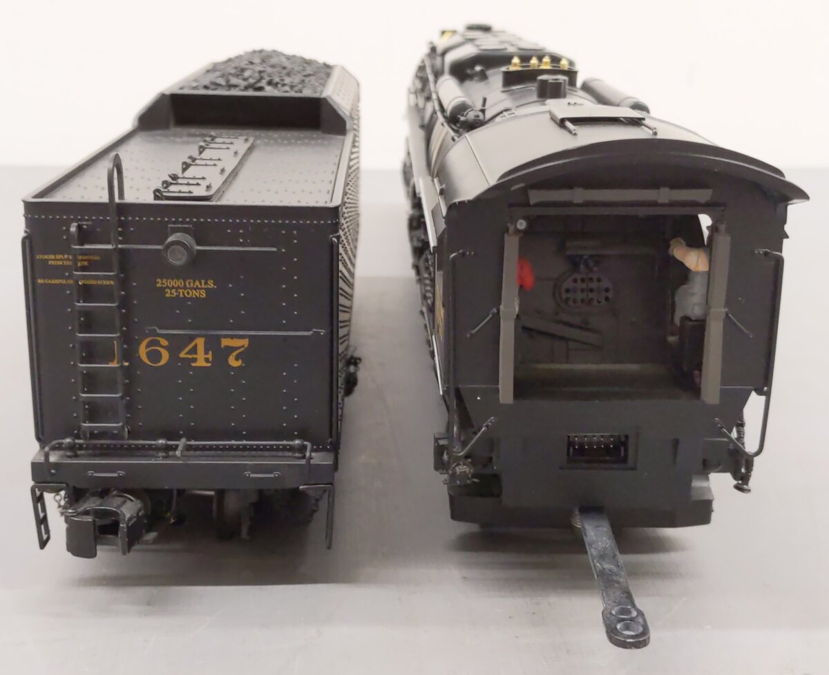 MTH 20-3115-1 O C&O 2-6-6-6 Allegheny Steam Locomotive & Tender w/PS2 #1647 VG/Box