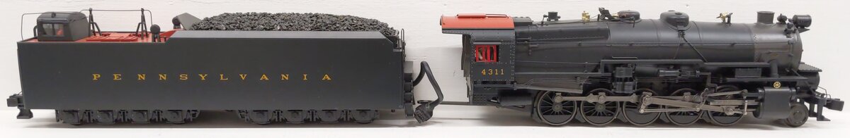 MTH 20-3117-1 O Scale PRR 2-10-0 Decapod Steam Locomotive & Tender #4311 w/ PS2 VG/Box