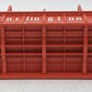 MTH 30-8203 O Gauge Burlington Die-Cast Gondola #83105 w/ Cover EX/Box