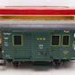 LGB 3019 G Scale Mail Post Car with Lights (Metal Wheels) VG/Box