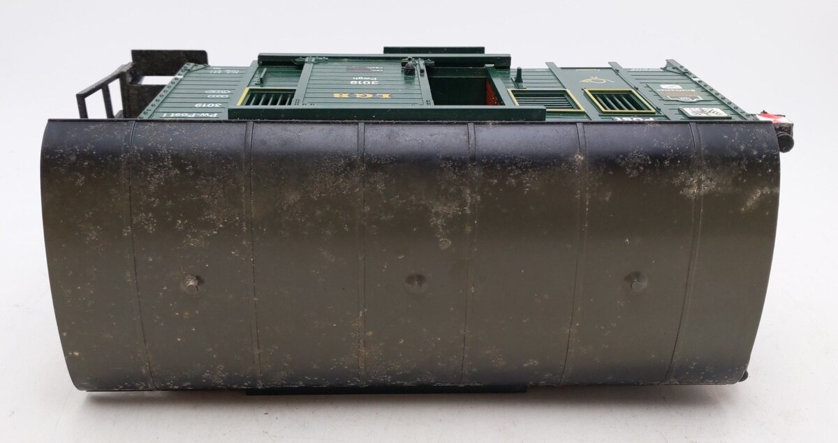 LGB 3019 G Scale Mail Post Car with Lights (Metal Wheels) VG/Box