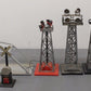 American flyer & Marx O Assorted Accessories w/Bridge #436,416,744,0416,418 [7] VG
