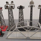 American flyer & Marx O Assorted Accessories w/Bridge #436,416,744,0416,418 [7] VG