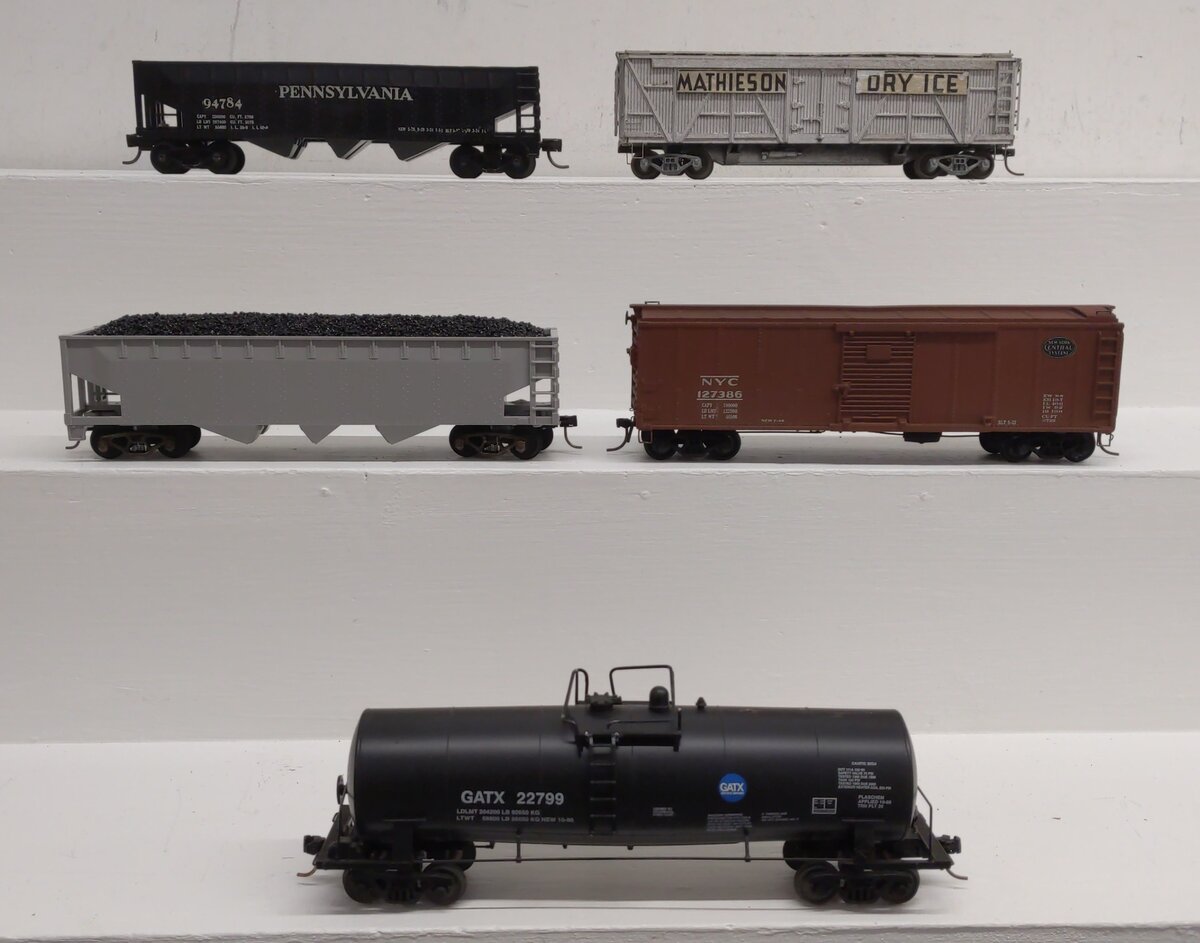 S Scale Assorted Freight Cars [5] VG