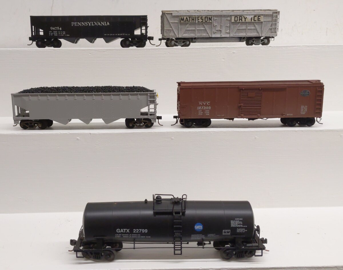 S Scale Assorted Freight Cars [5] VG