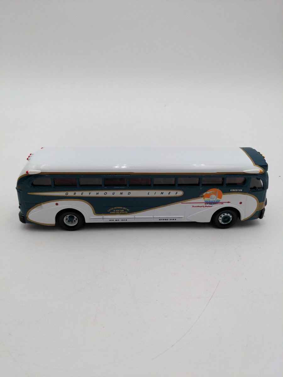 Corgi 98460 1:48 New York World's Fair Yellow Logo Coach Greyhound Bus EX/Box