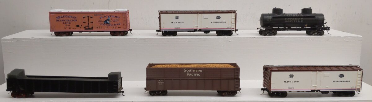 S Scale Assorted Freight Cars [6] VG