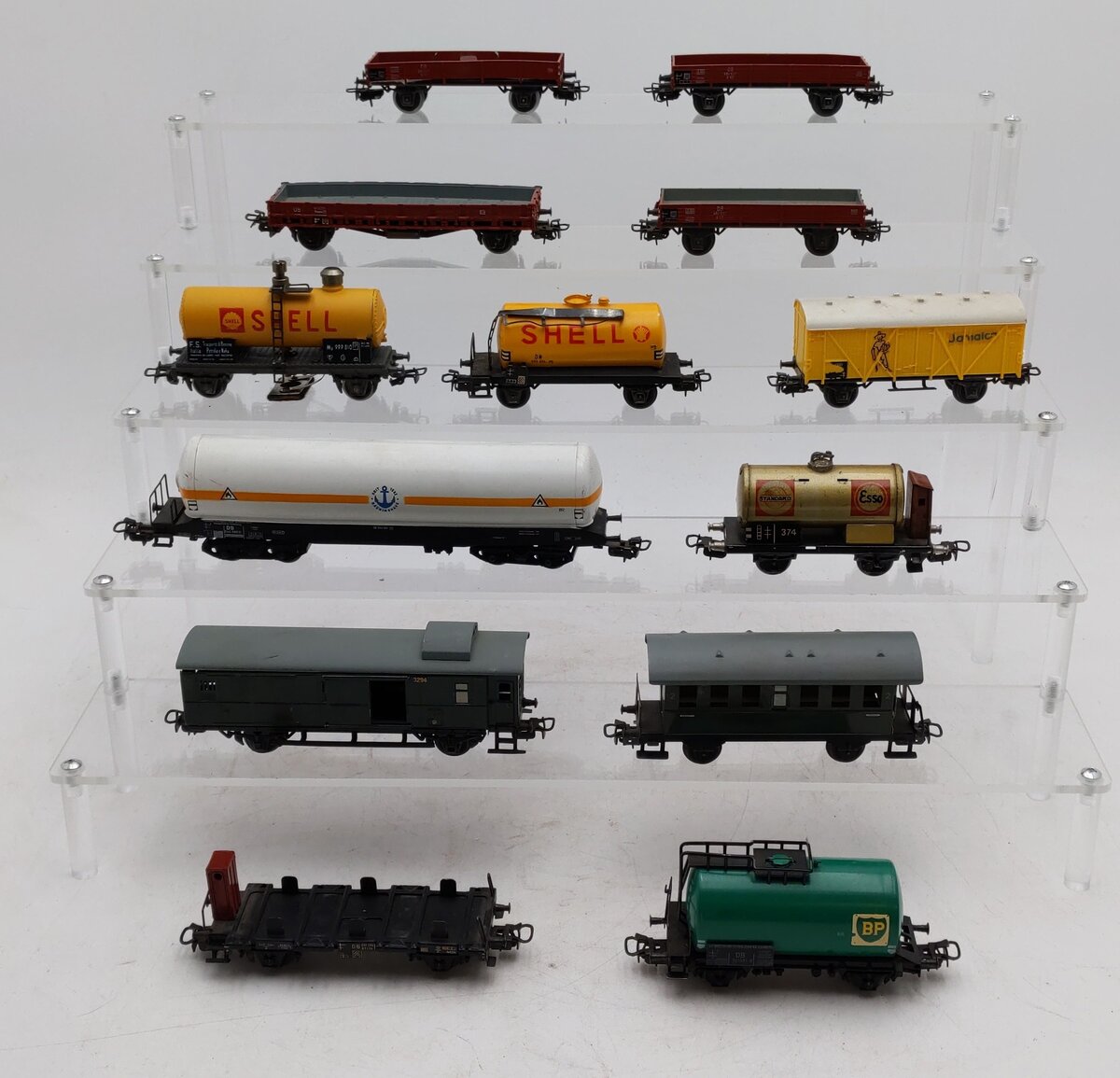 Marklin & Other HO Scale Assorted Freight Cars [13] VG