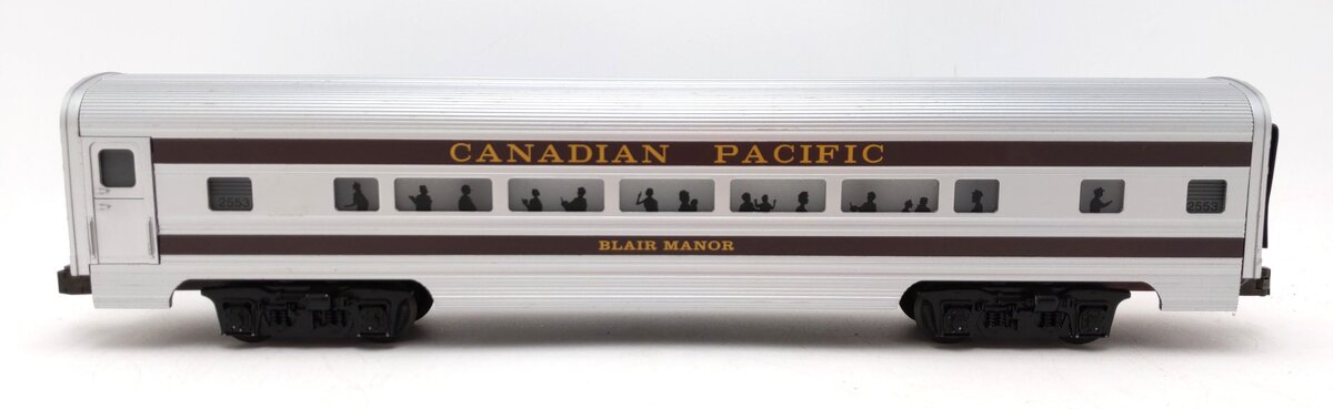 Williams O Gauge Canadian Pacific 'Blair Manor' Lighted Aluminum Passenger Car EX