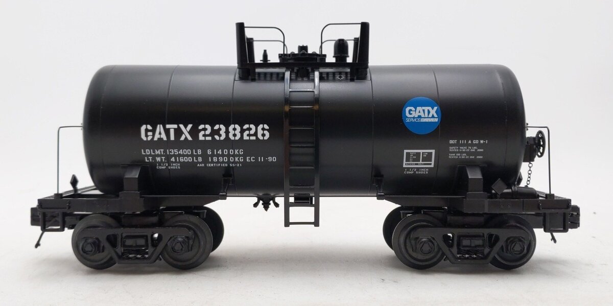 Atlas 3001630-2 O Gauge GATX Premier 8000 Gallon Tank Car #23826 (3 Rail) LN/Box
