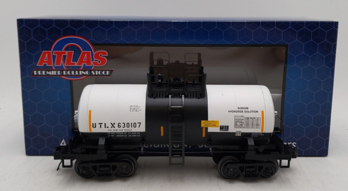 Atlas 3001633-1 O Gauge UTLX Premier 8000 Gallon Tank Car #630107 LN/Box