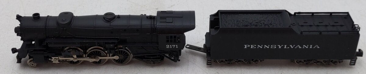 Rivarossi 9202 HO Pennsylvania Railroad 4-6-2 Steam Locomotive & Tender EX/Box