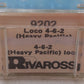 Rivarossi 9202 HO Pennsylvania Railroad 4-6-2 Steam Locomotive & Tender EX/Box