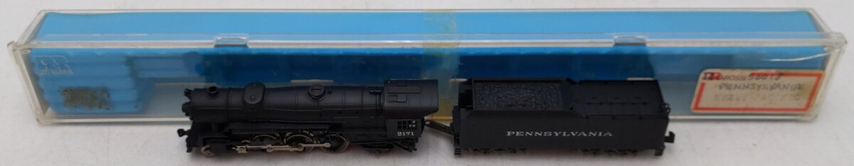 Rivarossi 9202 HO Pennsylvania Railroad 4-6-2 Steam Locomotive & Tender EX/Box