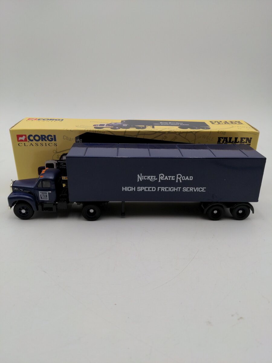 Corgi 52303 1:50 Nickel Plate Road High Speed Freight Service Mack B Series Semi EX/Box