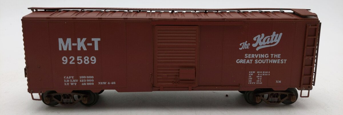 American Models  S Scale M-K-T Boxcar #92589 EX/Box