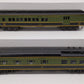 MTH 30-69026 O Canadian National RailKing 60' Madison Combo/Diner Set (Set of 2) EX
